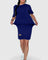 Makynzee Comfortable Dress in Navy Blue