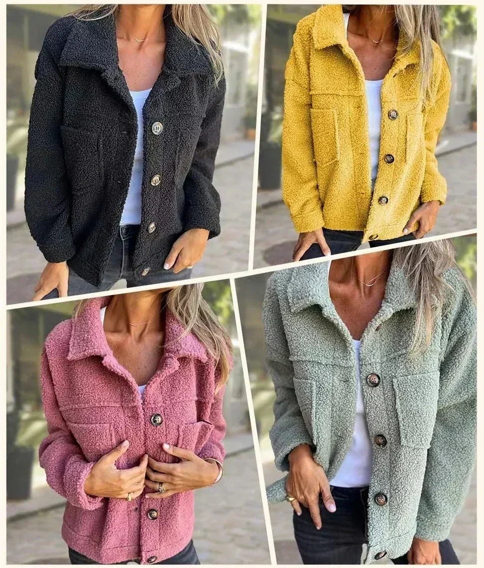 Women's Cozy Textured Coat, photo 4