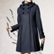Rachel Trenchcoat Jacket in Dark Gray