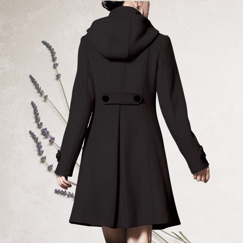 Rachel Trenchcoat Jacket in Black