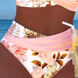 Women's Floral Wrap Bikini Set, photo 2