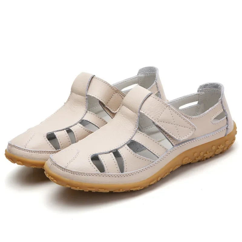 Atasia Comfort Sandals in Apricot