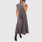 Mariana Elegant Dress in Gray