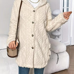 Women's Plush Hooded Jacket, photo 3