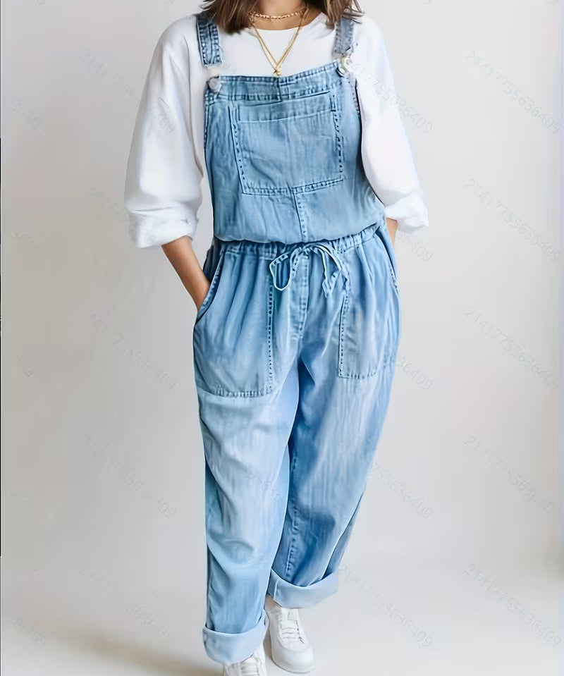 Margot Relaxed Denim Jumpsuit, photo 2