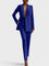 Women's Blazer and Pants Set in Blue