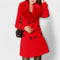 Women's Warm Winter Coat in Red