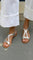 Doralia Sandals in Silver