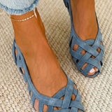 Florence Sandals in Light Blue