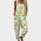 Lucy Comfortable printed jumpsuit in Green