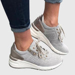 Maddie Comfort Sneakers in Gray