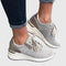 Maddie Comfort Sneakers in Gray