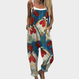 Leah Comfortable printed jumpsuit in Multicoloured
