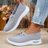 Comfort Flats for Sensitive Feet in Gray