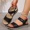 Malanda Comfort Sandals in Black
