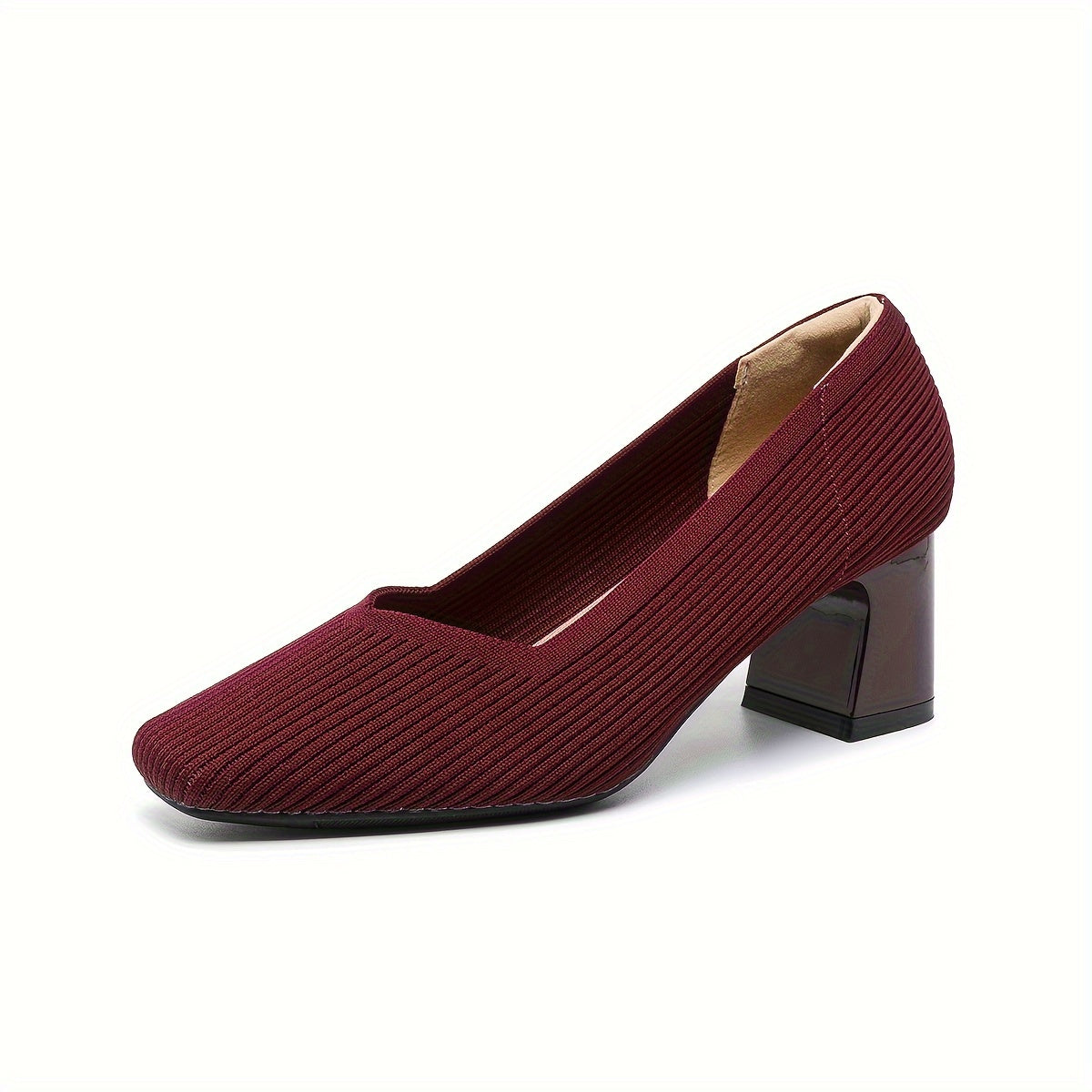 Brynn Comfort Heels in Orange