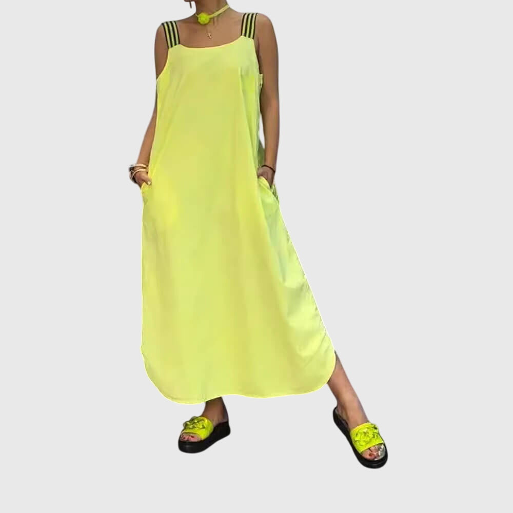 Women's Summer Dress in Yellow