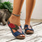 Women's Ortopedic Sandals in Blue