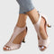 Delfina Comfort Heels in Pink