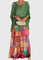 Women's Long and Flowing Elegant Dress in Multicolor