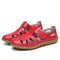 Atasia Comfort Sandals in Red