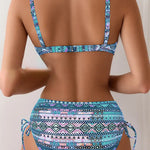 Women's Sexy Ethnic Print Bikini Set, photo 8