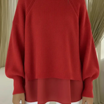 Women's Layered-Look Sweater, photo 2
