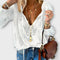 Women's Sophisticated Blouse – Tiffany in White