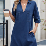 Josephine Casual Denim Dress, photo 6