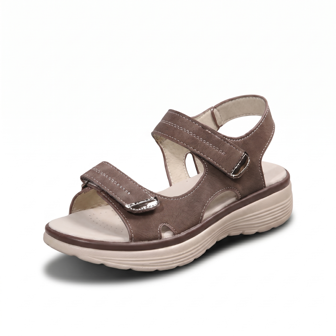 Marjorie Comfort Sandals in Brown