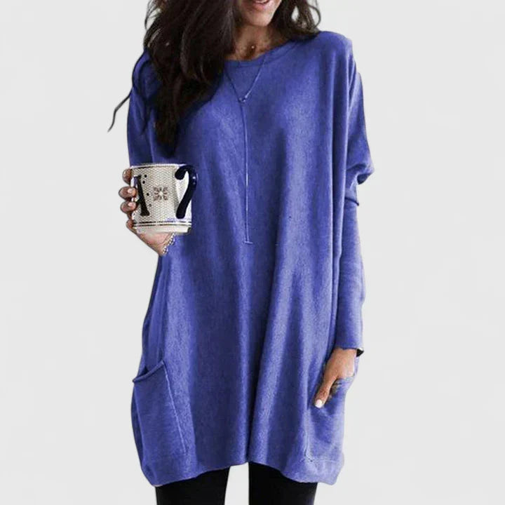 Women's Comfortable Tunic in Blue