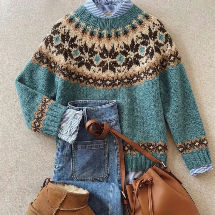 Jessica | Chic Vintage Knit Sweater