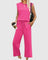 Olyzette Comfortable Two-Piece Set in Pink