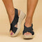 Women's Comfort Summer Sandals in Black