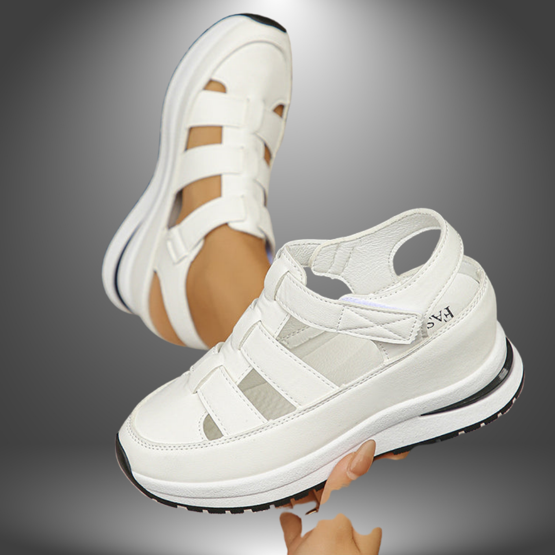 Sylvana Comfort Sandals in White