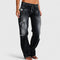 Women's Chic Denim Jeans in Black