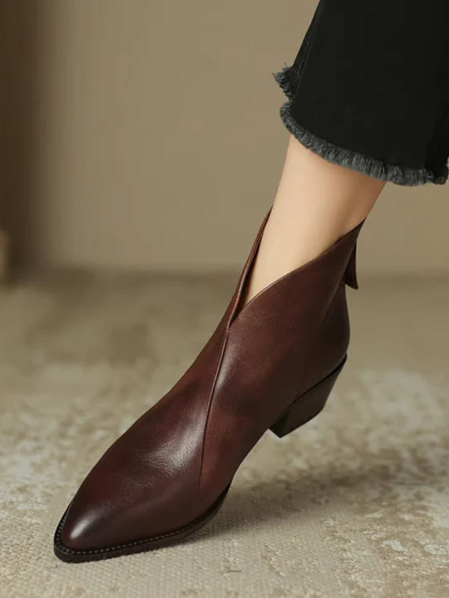 Women's Low Heel Ankle Boots, photo 4