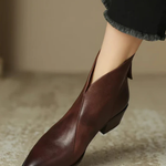Women's Low Heel Ankle Boots, photo 4
