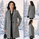 Women's Long Fabric Coat, photo 7