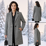 Women's Long Fabric Coat, photo 7