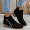Women's Comfort Ankle Boots in Black