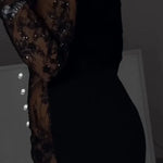 Women's Lace-Detailed Mini Dress, photo 2