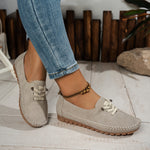 Mehia Comfort Loafers in Beige