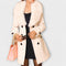 Women's Warm Winter Coat in White
