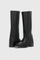 Grace Insulated Leather Boots in Black