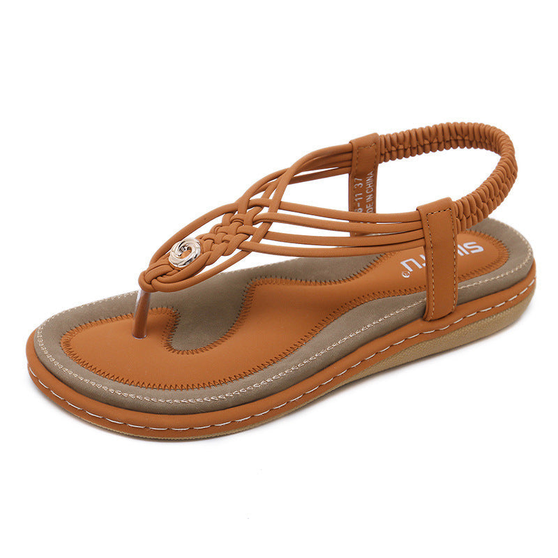 Jenna Comfort Sandals in Brown