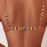 Women's Two Piece Swimsuit with Striped Print, photo 4