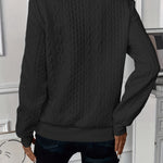 Women's Cable-Knit Zip Sweater, photo 9
