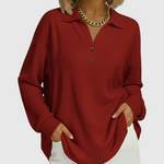 Women's Sweater – Cozy Elegance for Winter in Red