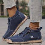 Soline Comfort Shoes for Therapeutic Relief in Navy Blue
